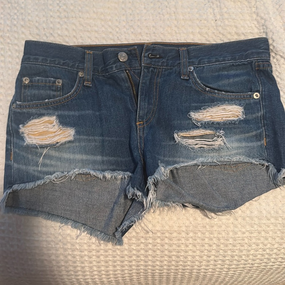 RAG & BONE The Mila Short in Moss Size 26